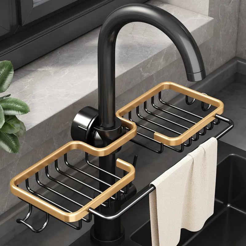 Savorykitchen™ Kitchen Faucet Shelf