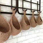 Savorykitchen™ Handwoven Hanging Vegetable Basket