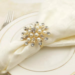 Savorykitchen™ Pearl Bow Napkin Ring (1PC)