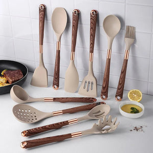 Savorykitchen™ Silicone Cooking Utensils