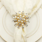 Savorykitchen™ Pearl Bow Napkin Ring (1PC)