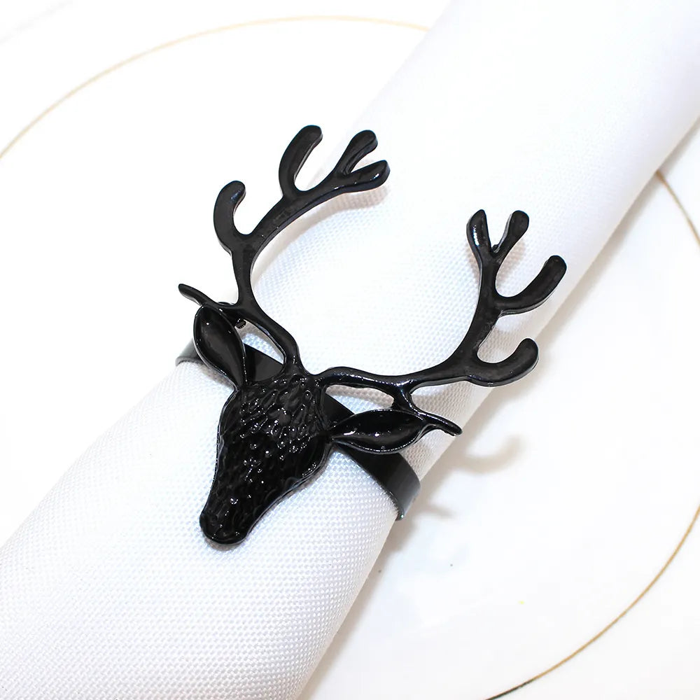 Savorykitchen™ Deer Head Napkin Rings