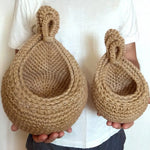 Savorykitchen™ Handwoven Hanging Vegetable Basket