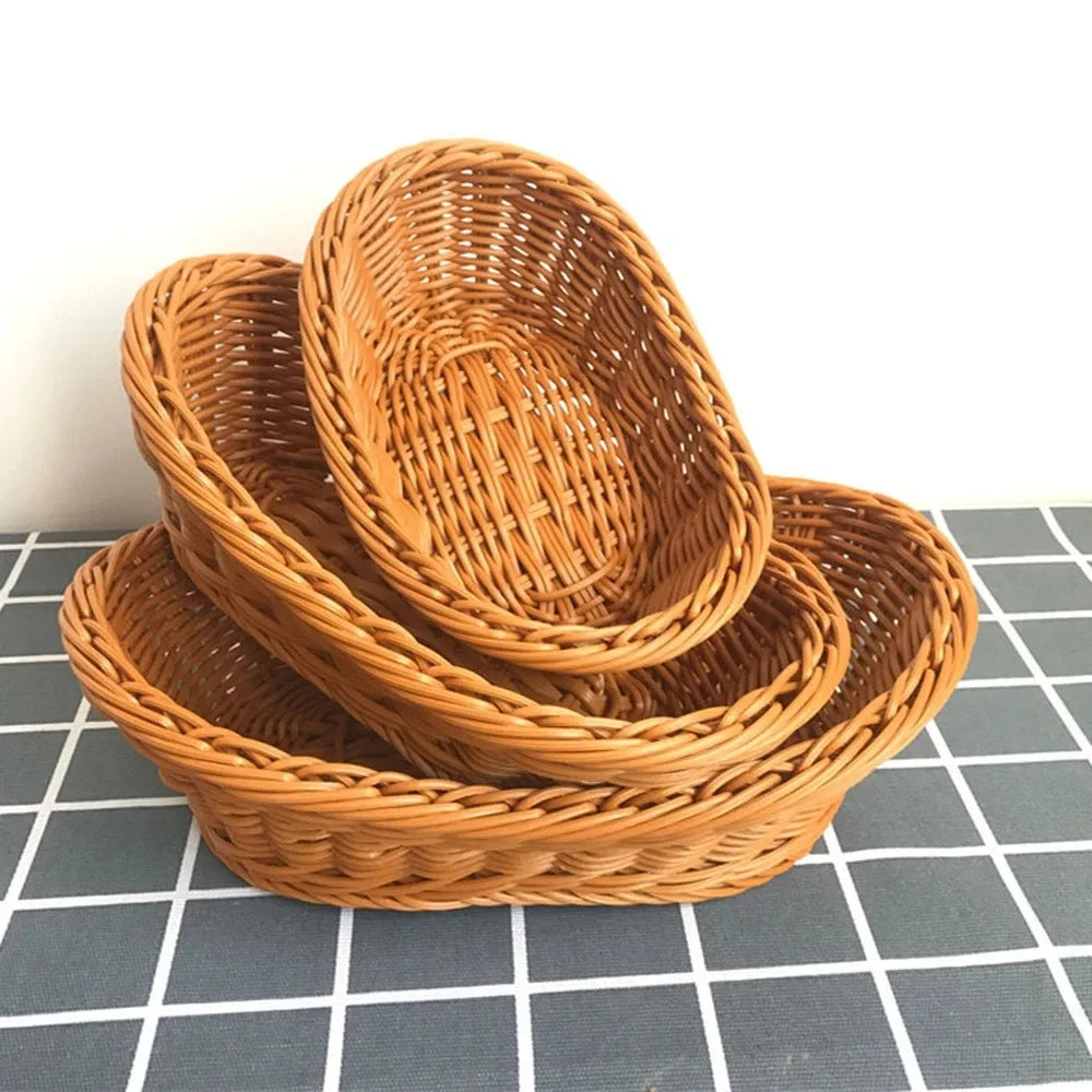 Savorykitchen™ Woven Serving Baskets