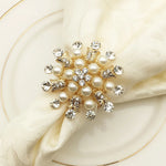 Savorykitchen™ Pearl Bow Napkin Ring (1PC)