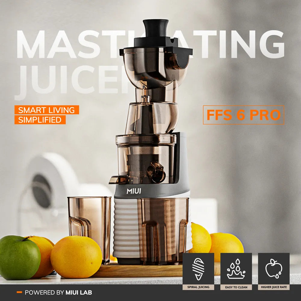 Savorykitchen™ Presents MIUI'S 6th Gen Slow Juicer